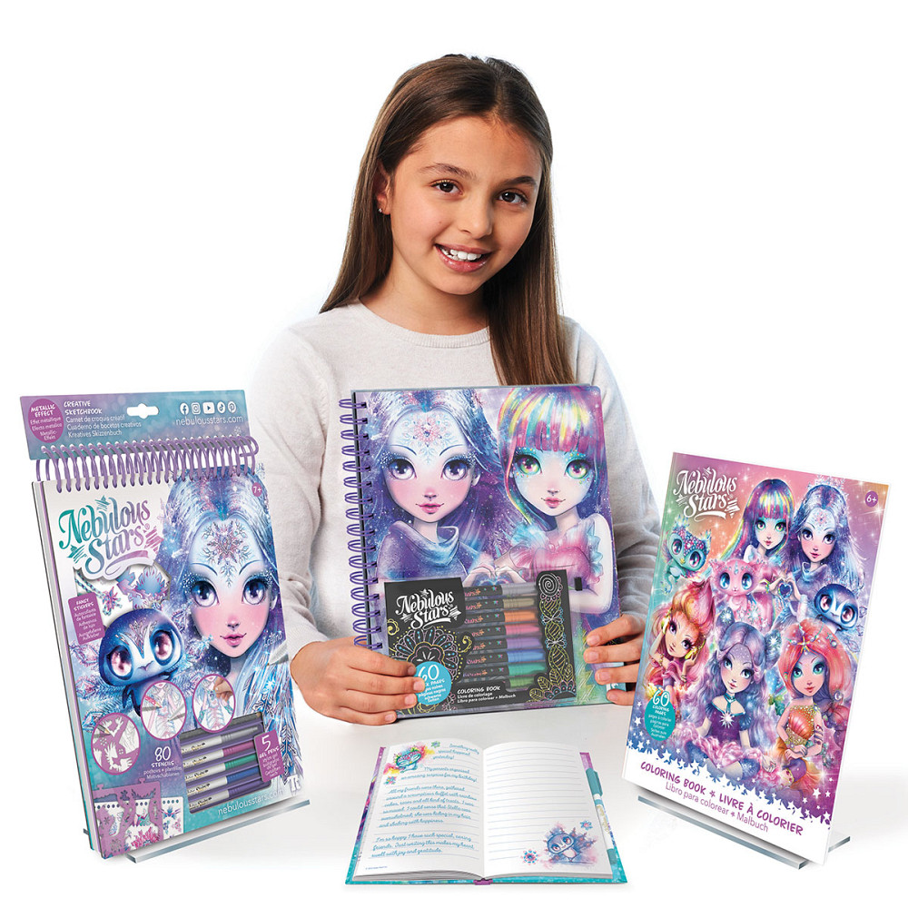 Набір для творчості – Розмальовка: Айседора, чорні аркуші Дніпро - фото 7