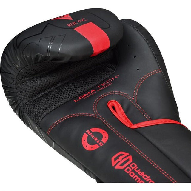 Боксерські рукавиці RDX F6 MATTE RED-6OZ (капа в комплекті) Каменское - изображение 9