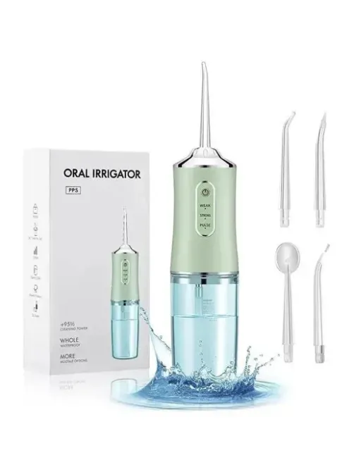 Ирригатор портативный Oral Irrigator 3 режима работы, 2 насадки Коломия - фото 3