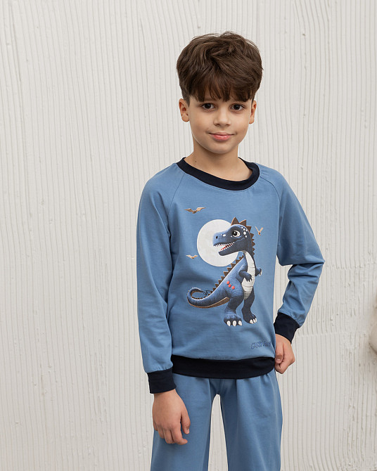 Пижама детская комплект со штанами Тиранозавр Рекс Tom John 89188 Киев - изображение 2