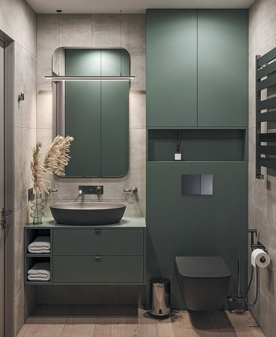 Панель змиву Koer KT-0610-05 240x160x32mmmm пластикова, кнопка квадратна (колір чорний матовий) (KR6136)   ( 29240 ) Харьков - изображение 5