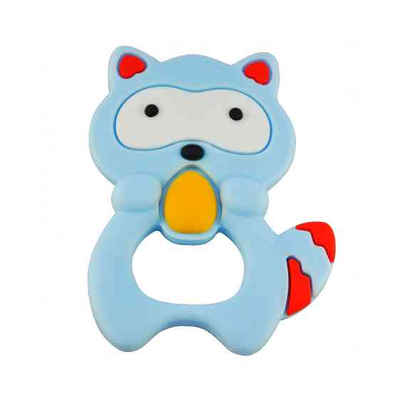 Прорізувач силіконовий "Єнот" MGZ-0402(Blue) у футлярі Вінниця