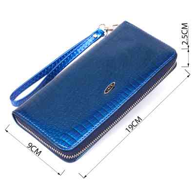 Кошелек Kivi Из экокожи Синий (19028) Винница