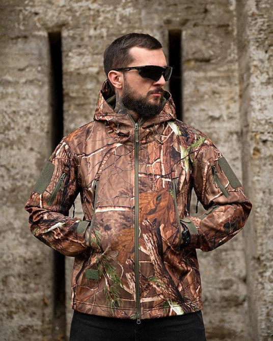 Демісезонна куртка Softshell Silver knight wood ПП7995 Одеса - фото 2