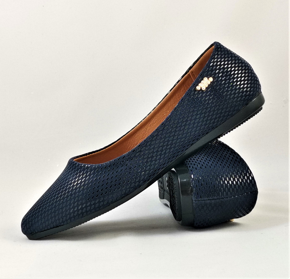 Женские Балетки Синие Мокасины Туфли (размеры: 36,38,39,40) - 04-5 Днепр - изображение 4