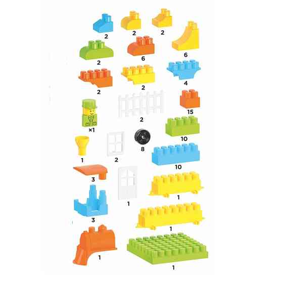 Іграшка "Конструктор ТехноК", арт.6573TXK 90 подітий. Вінниця