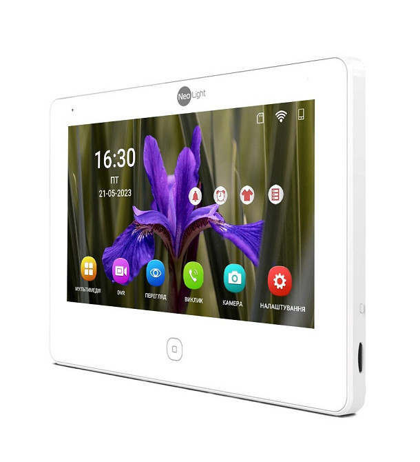 Комплект відеодомофону NeoLight NeoKIT IP Pro WF 7 Київ - фото 6