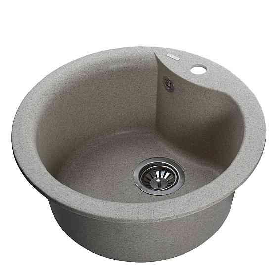 Гранітна мийка Globus Lux ORTA мигдаль 485мм-А0008 (000021052) Київ