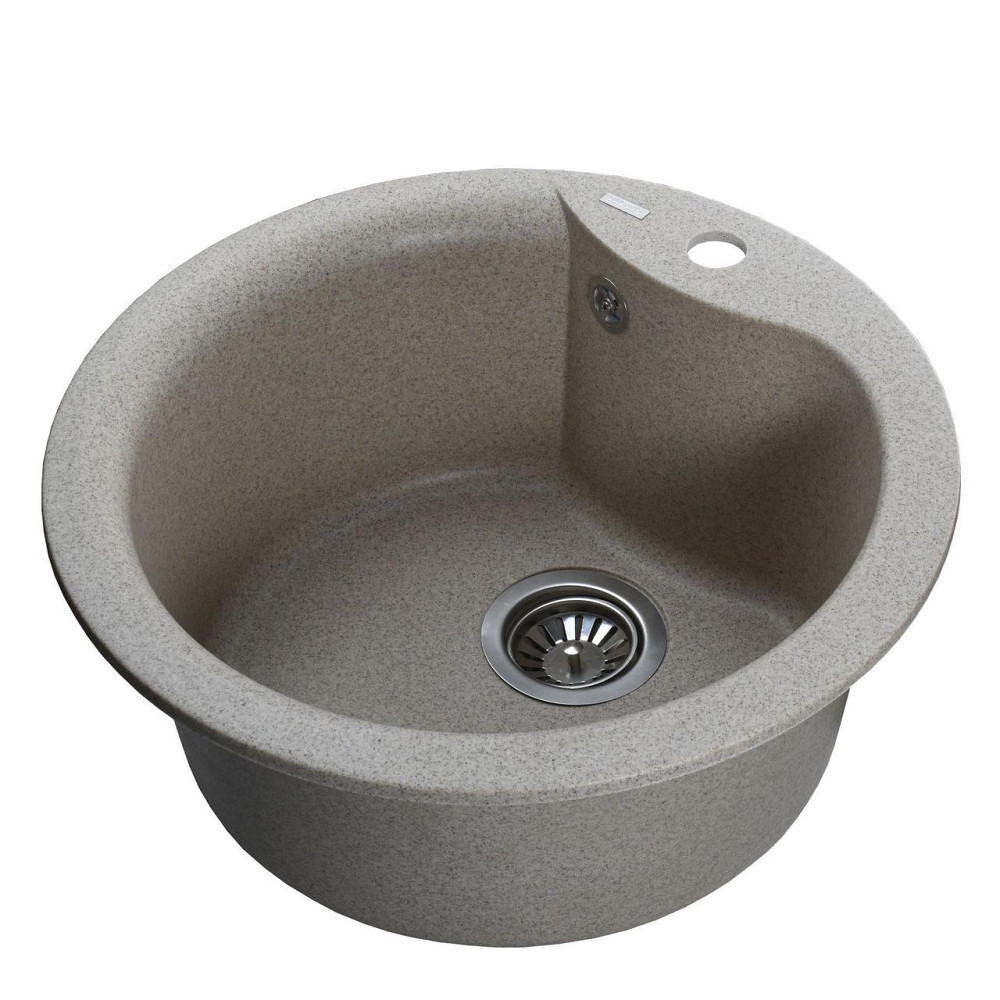 Гранітна мийка Globus Lux ORTA мигдаль 485мм-А0008 (000021052) Київ - фото 2