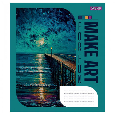 Зошит 1 вересня А5 Make art 96 аркушів, лінія (766768) Вінниця - фото 5