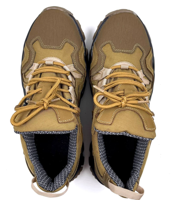Тактические мужские демисезонные кроссовки койот Gore-Tex военные кроссовки с усиленным носком Львов - изображение 7