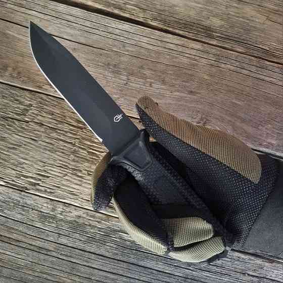 Ніж мисливський Bear Grylls Gerber ЧОРНИЙ 539-5 / 25см / 11см Дніпро