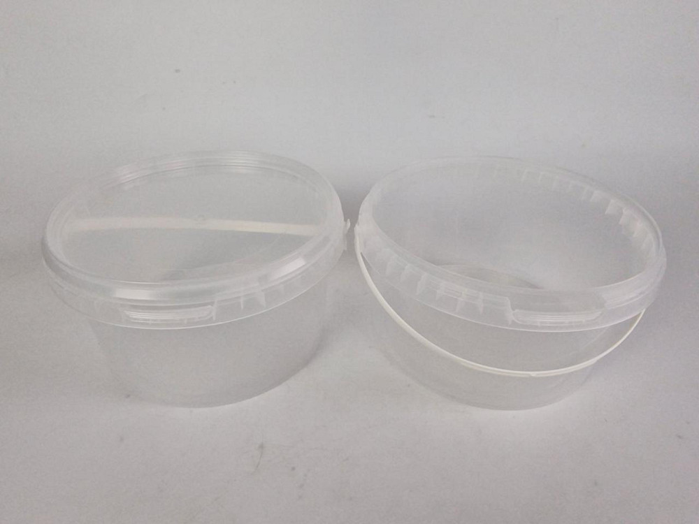 Ведро  с крышкой 2.3 л. прозрачное (1 шт) Харьков - изображение 1