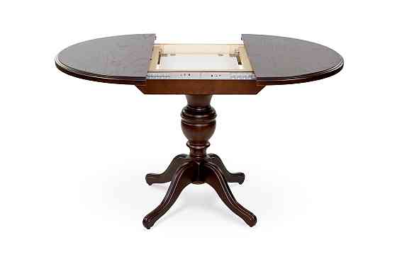 Стіл обідній Гермес Д=89 ( +38 ), т.горіх Киев