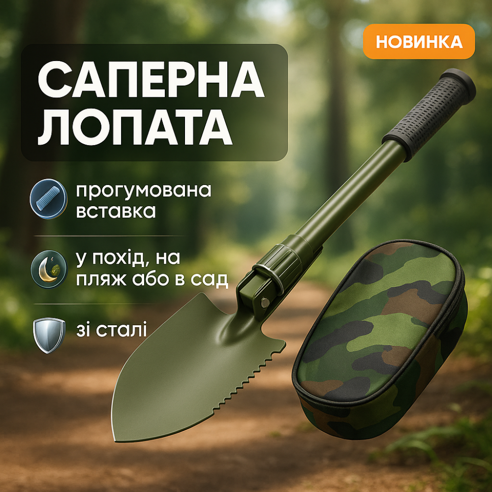 Набір лопата сокира пила Shovel, Багатофункціональна лопата Shovel, Лопата мультитул для ЗСУ CV-56 Київ - фото 9