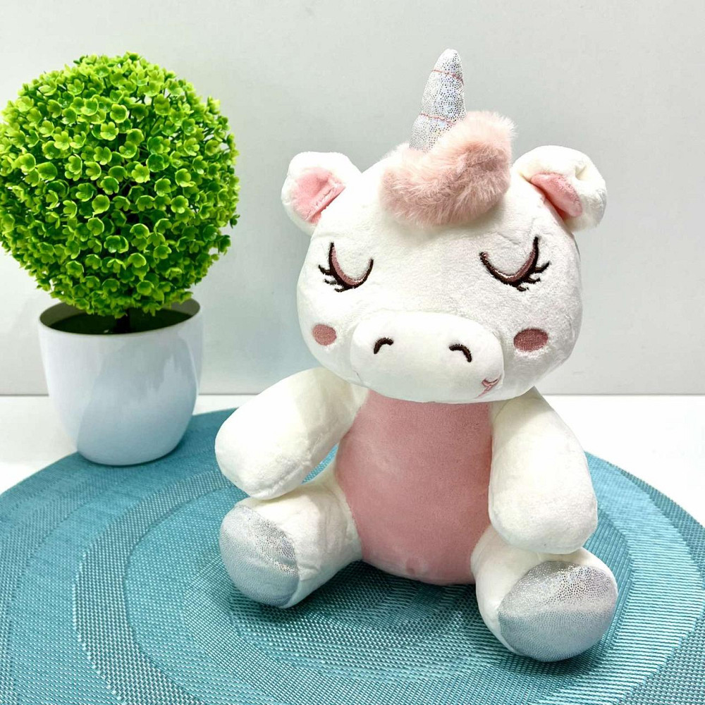 Рюкзак з м'якою іграшкою Єдиноріг 1 відділення 20см Фіолетовий (FG24032735B) Чернігів - фото 7