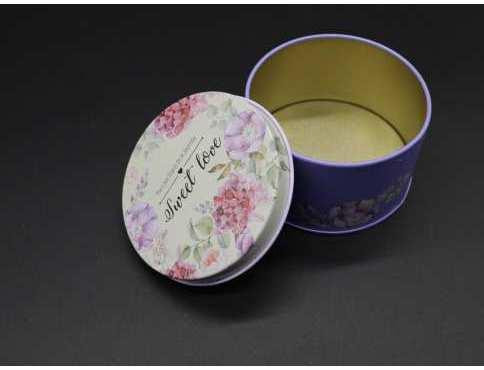 Скринька металева кругла Sweet Love Київ - фото 1