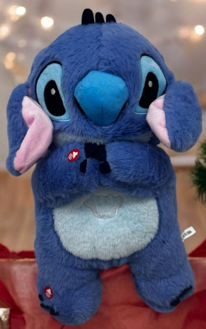 Іграшка стіч синій Оригінал  що дихає з музикою Киев - изображение 4