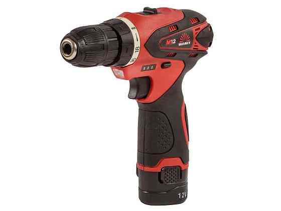 Шуруповерт акумуляторний 12В 270Вт дриль AU 1221c Kit ТМ VITALS Київ