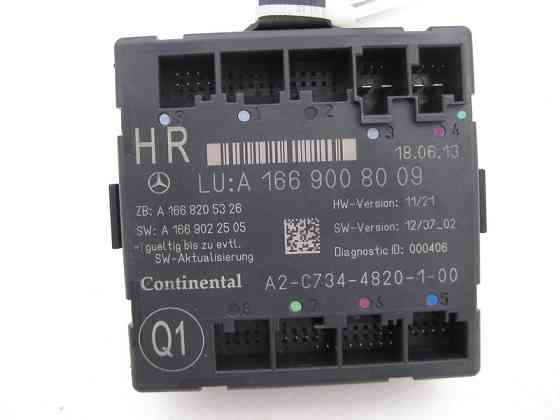 Mercedes-Benz  A1669008009 Блок керування задніх правих дверей ML GLE W166 GL GLS X166 Одеса