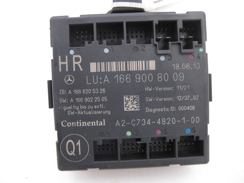 Mercedes-Benz  A1669008009 Блок керування задніх правих дверей ML GLE W166 GL GLS X166 Одеса - фото 2