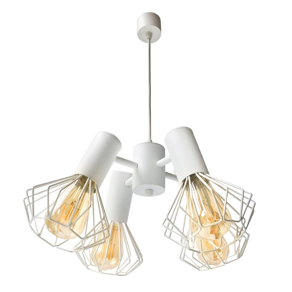 Люстра подвесная MSK Electric Diadem на четыре плафона Е27 NL 22153-4 WH Одесса - изображение 3
