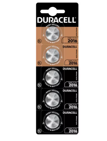 Батарейки-таблетки Duracell CR2016 / 3V блістер 5 шт. Дніпро - фото 1