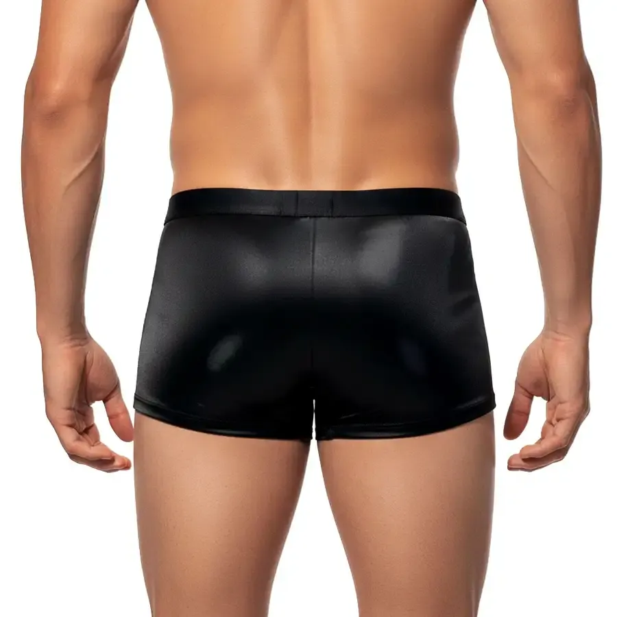 Чоловічі труси з сюрпризом Art of Sex - Gladiator, чорні з ефектом мокрого оксамиту, розмір M Львов - изображение 2