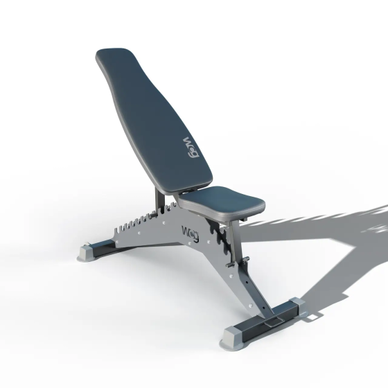 Лавка для жиму горизонтальна регульована WCG Blade без стійок Київ
