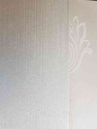 Текстильні шпалери на флізеліновій основі Cador Rasch Textil 077925 однотон білий молочний Київ