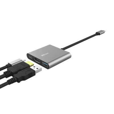 Концентратор Trust Dalyx 3-in-1 Multiport USB-C (23772) Винница - изображение 9