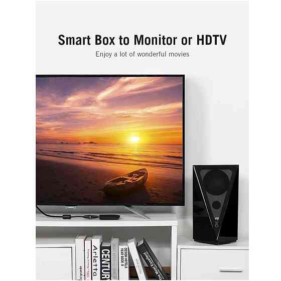 Відеоадаптер відео перехідник адаптер Vention HDMI - VGA Converter 1080P with 3.5 мм Audio AIDB0 Одеса