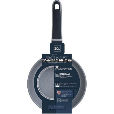 Сковорода MasterPro Indigo 20 см (BGMP-7971) Винница - изображение 4