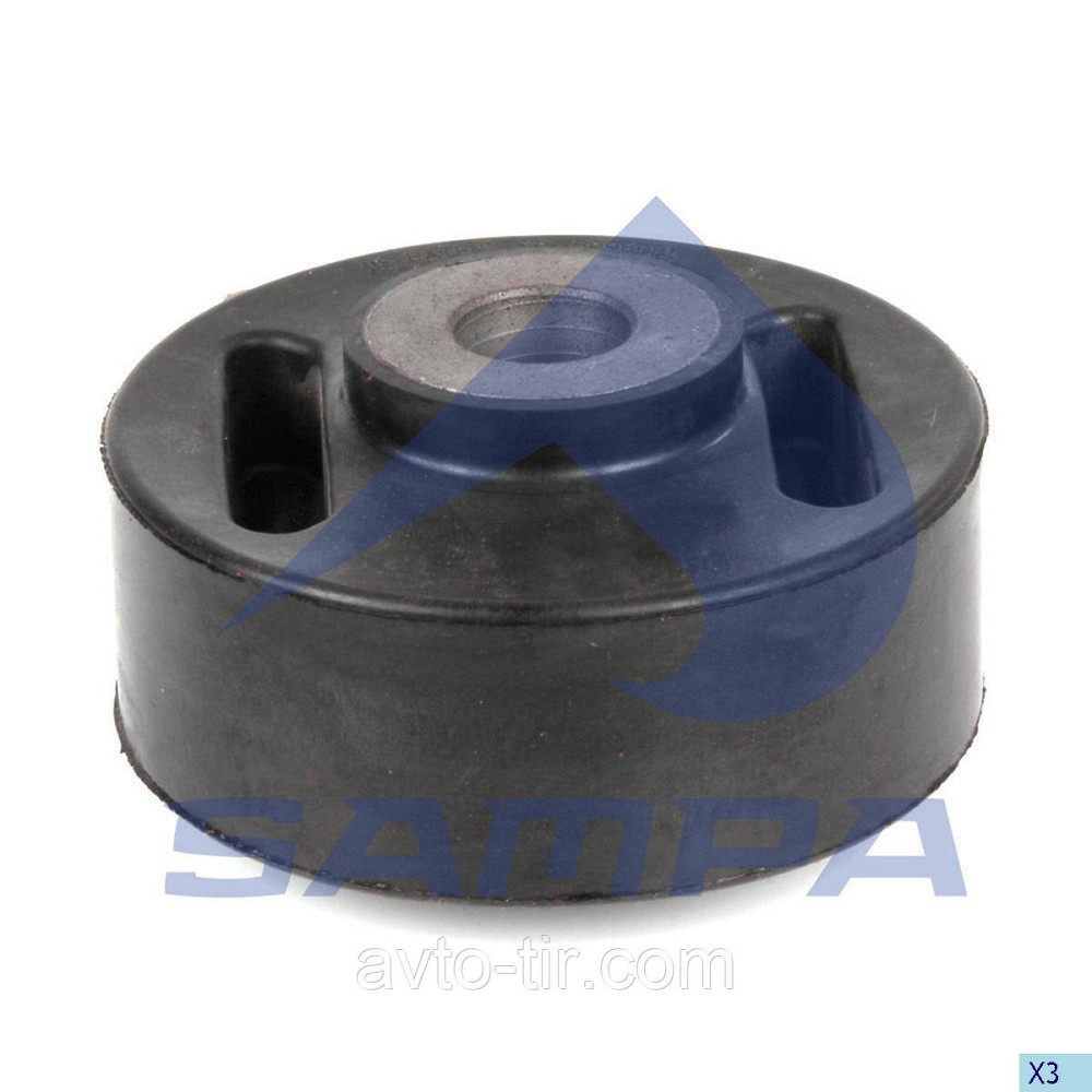 Сайлентблок полурессоры резина-металл MB 9463900150 500.549/SD Луцк - изображение 1