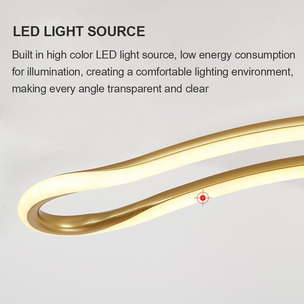 Люстра світлодіодна стельова Світлова Симфонія PJ849 з пультом (Кава) Київ - фото 8