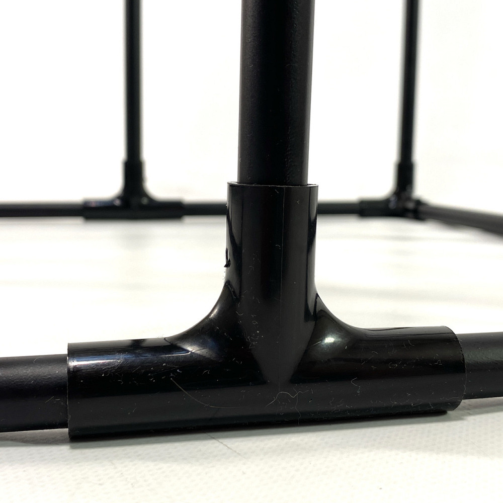 Підставка під квіти Kroky Quatro металева чорна. Висока підставка під 4 вазони. Борисполь - изображение 6