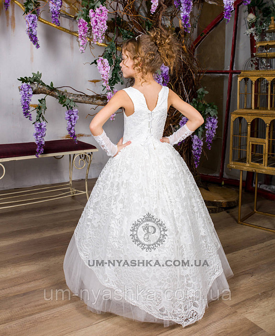 Довга святкова сукня Аніта  на 5-6, 6-8 років Кривий Ріг - фото 12