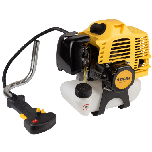 Тример бензиновий 2,4кВт 43см³ жорсткий вал U-ручка (катушка/нож) SIGMA Житомир - изображение 4