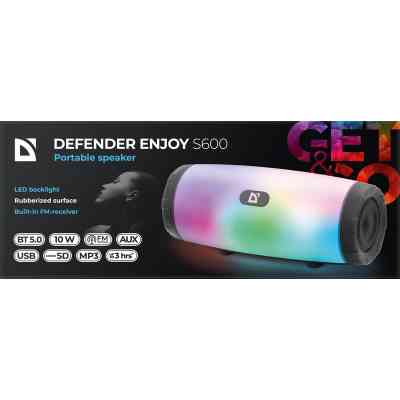Акустична система Defender Enjoy S600 10Вт Light/FM/microSD/USB Black (65603) Вінниця