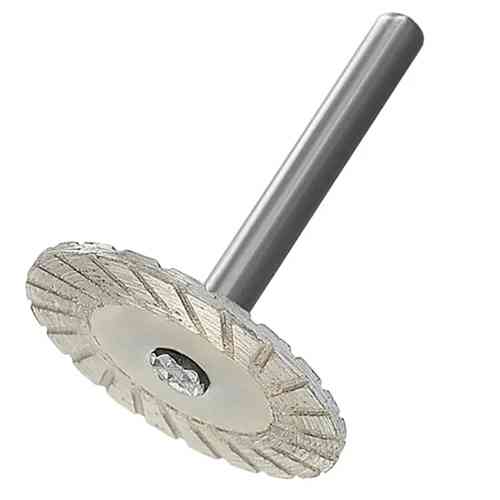 Диск алмазний 40мм для різання каменю плитки граніту, хвостовик 6мм Вінниця