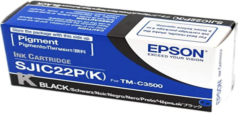 Картридж Epson S020601 черный для TM-C3500 250 стр водная основа совместимый Киев - изображение 1
