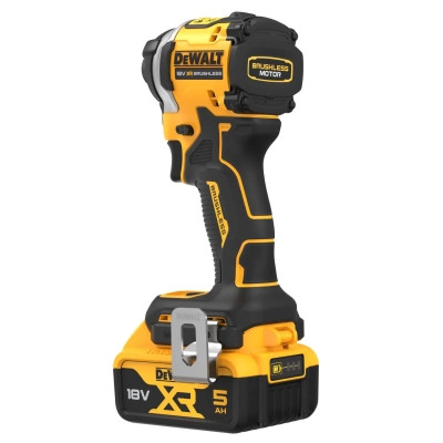 Шуруповерт DeWALT 18 В XR Li-Ion, 2x5Ah, бесщёточный, 206 Нм, 3250 об/мин, TSTAK (DCF850P2T) Винница - изображение 6