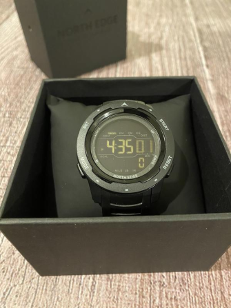 Тактичний годинник North Edge Mars Pro Black 5Bar (Зелений) Вінниця - фото 3