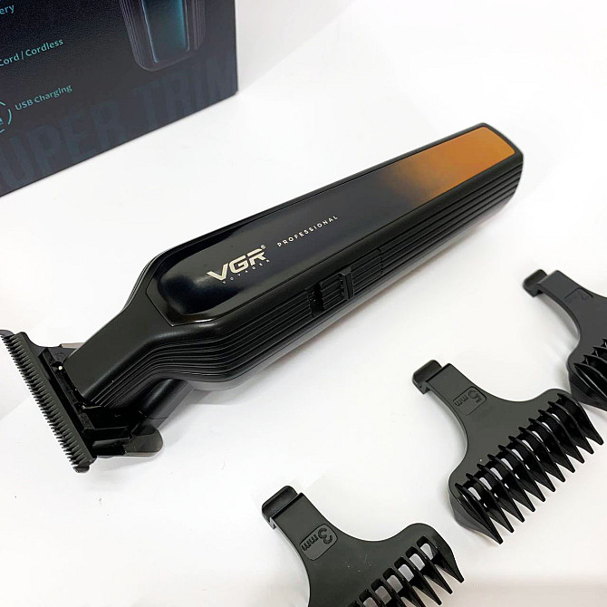 Профессиональная электрическая машинка для стрижки VGR V-930, Машинка для разных стрижек аккумуляторная XO-48 Львов - изображение 2