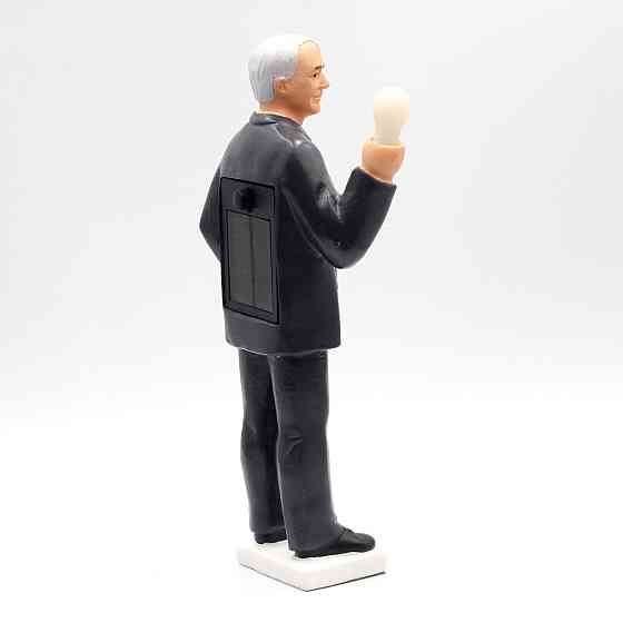 Фігурка Лампа Едісона із сонячною панеллю 18 см Рівне