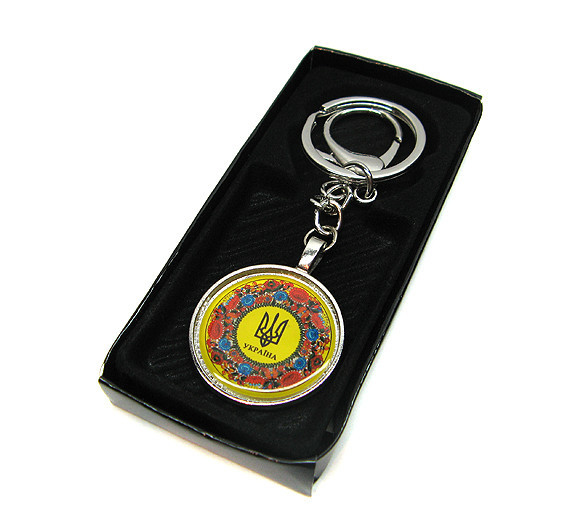 Брелок для ключів Трезуб Україна Київ - фото 1