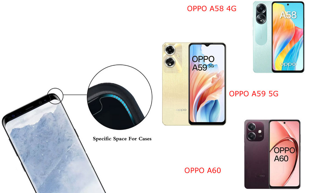 Захисне скло HyperGlass Pro для OPPO A58 4G, OPPO A59 5G, OPPO A60 – максимальна чутливість та захист Київ - фото 3