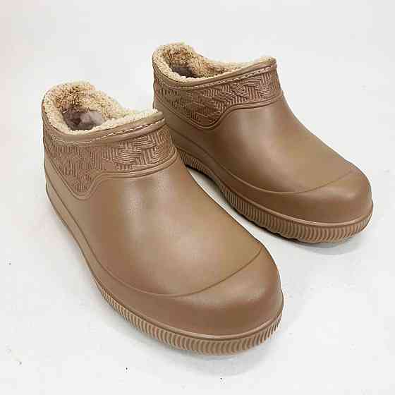 Зимние женские утепленые ботинки, Женские дутики из текстиля Калоши Суконные зимние бурки NV-12 Львов