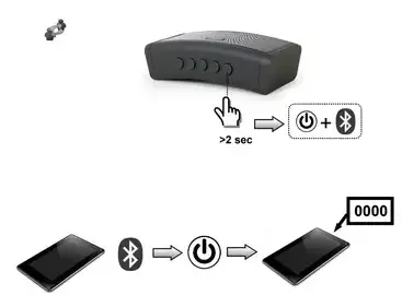 Портативна Bluetooth-колонка Maxxter ACT-SPK-BT-LED2 зі світлодіодним світловим ефектом Дніпро - фото 6