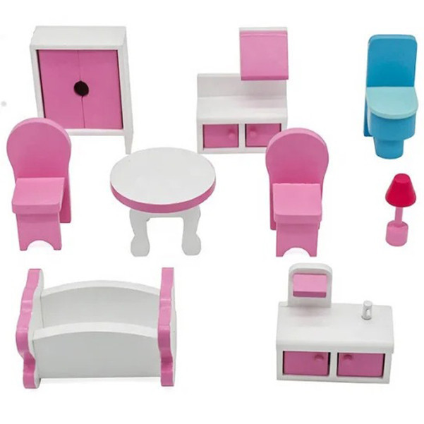 Игровой кукольный домик AVKO Вилла Флоренция + мебель детский деревянный для детей Киев - изображение 2